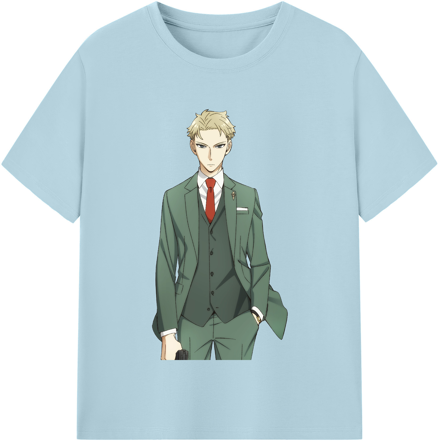 （画像用） SPY×FAMILY间谍家家酒 綿100％半袖Tシャツ（フロントプリント）